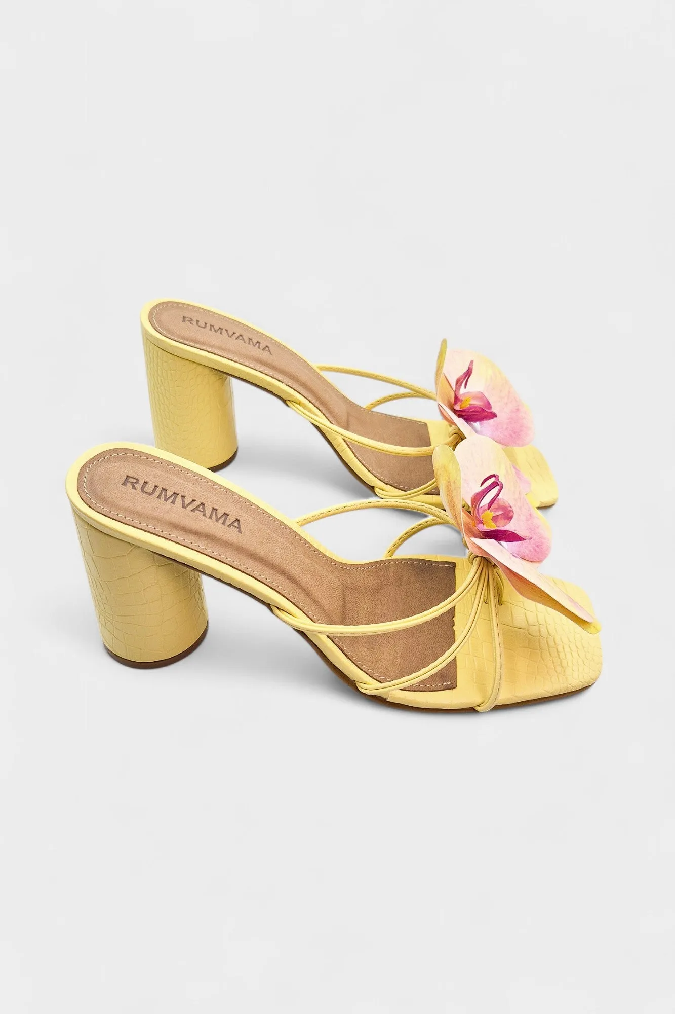 Peach Orchid Heels