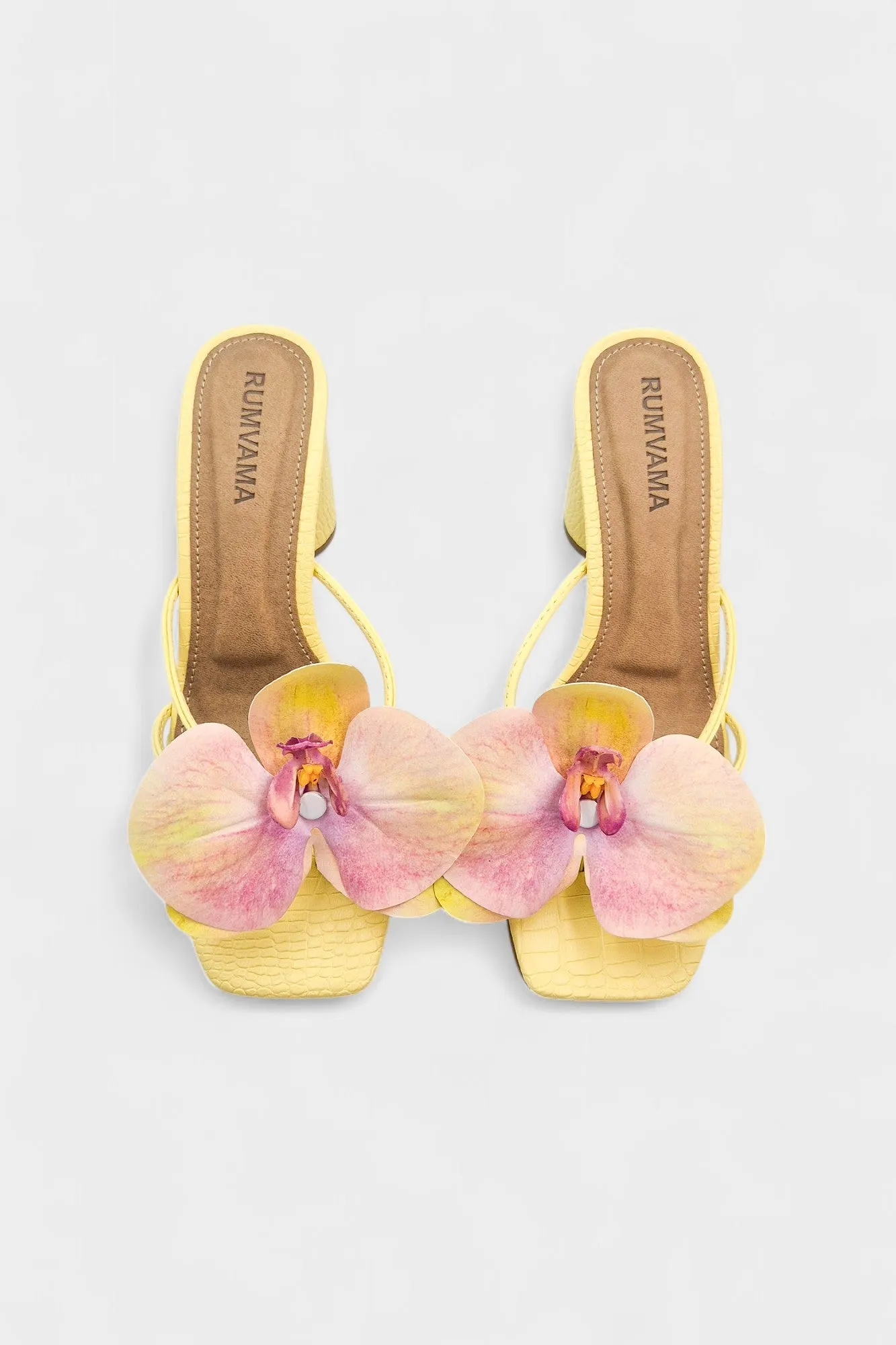 Peach Orchid Heels