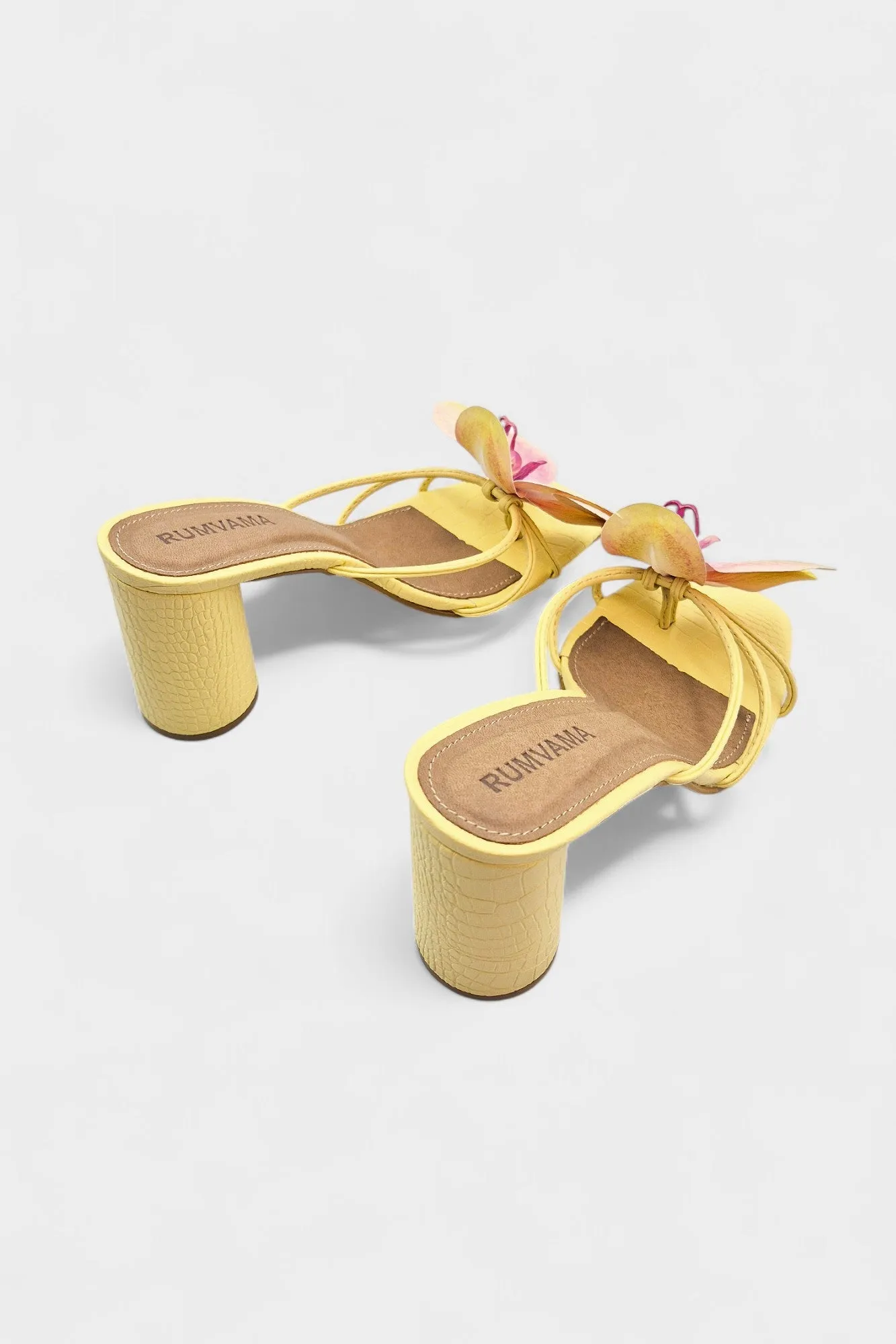 Peach Orchid Heels