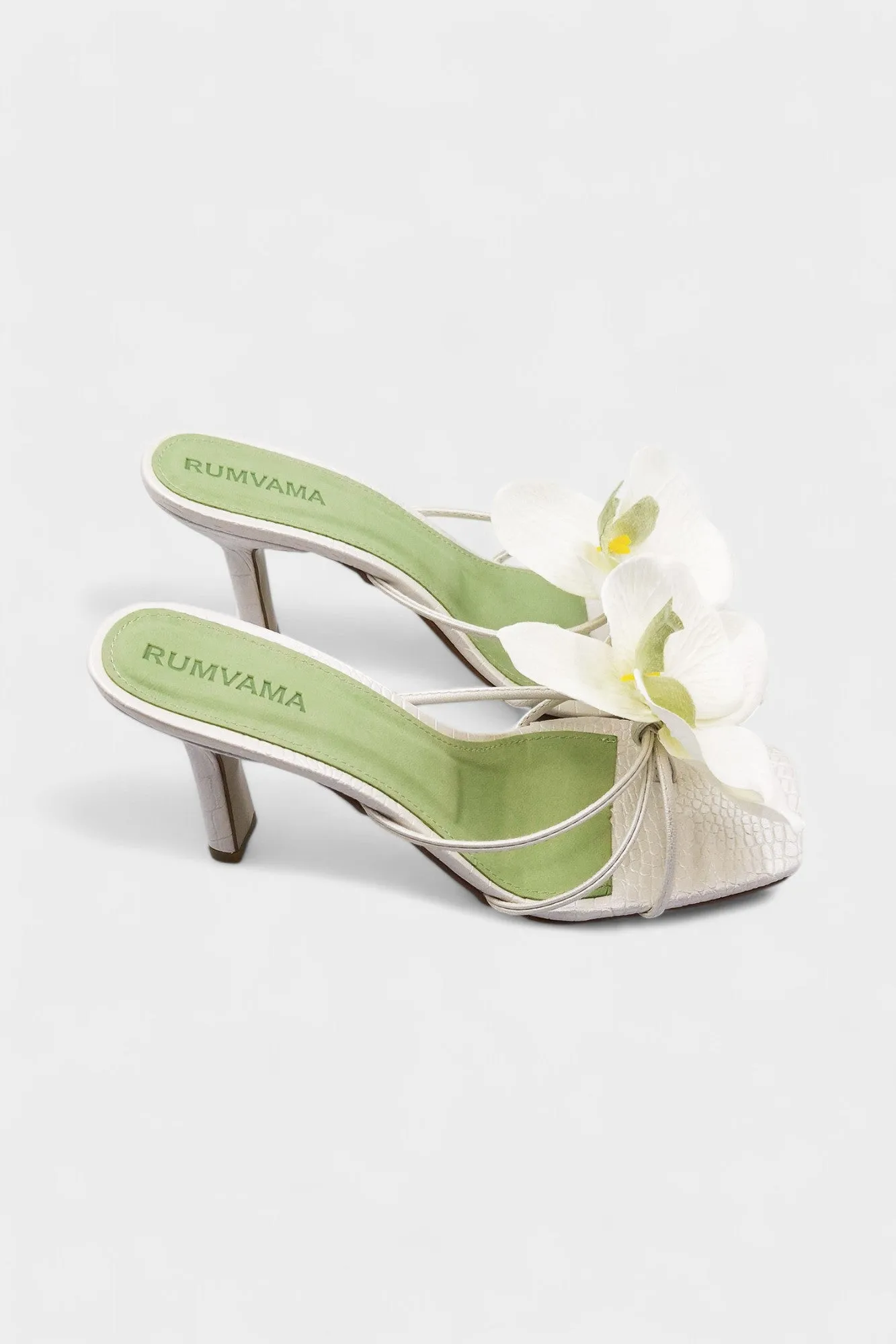 Pearl Orchid Heels