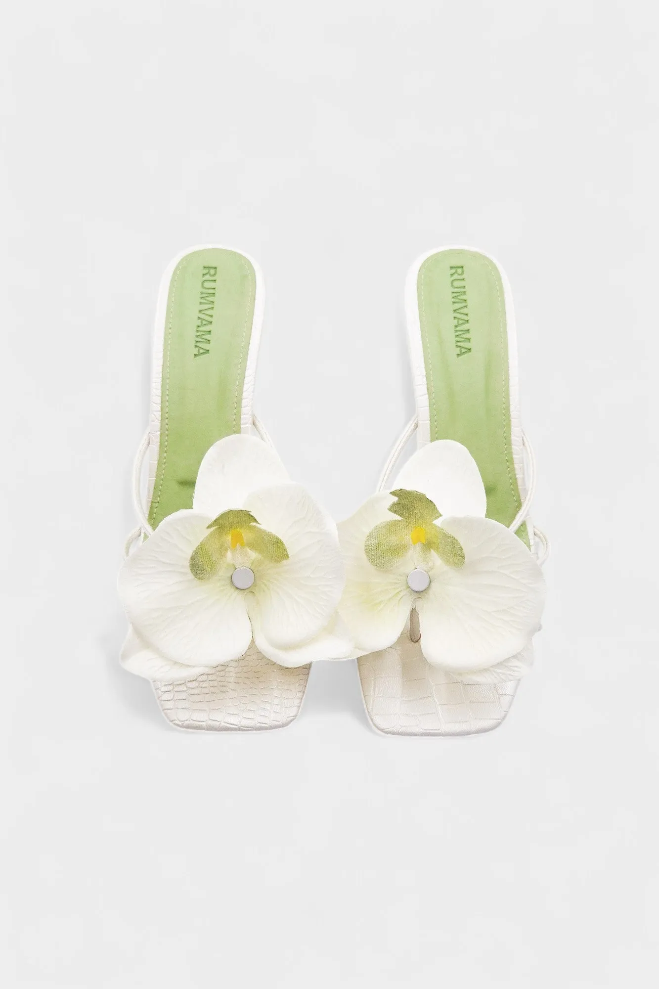 Pearl Orchid Heels