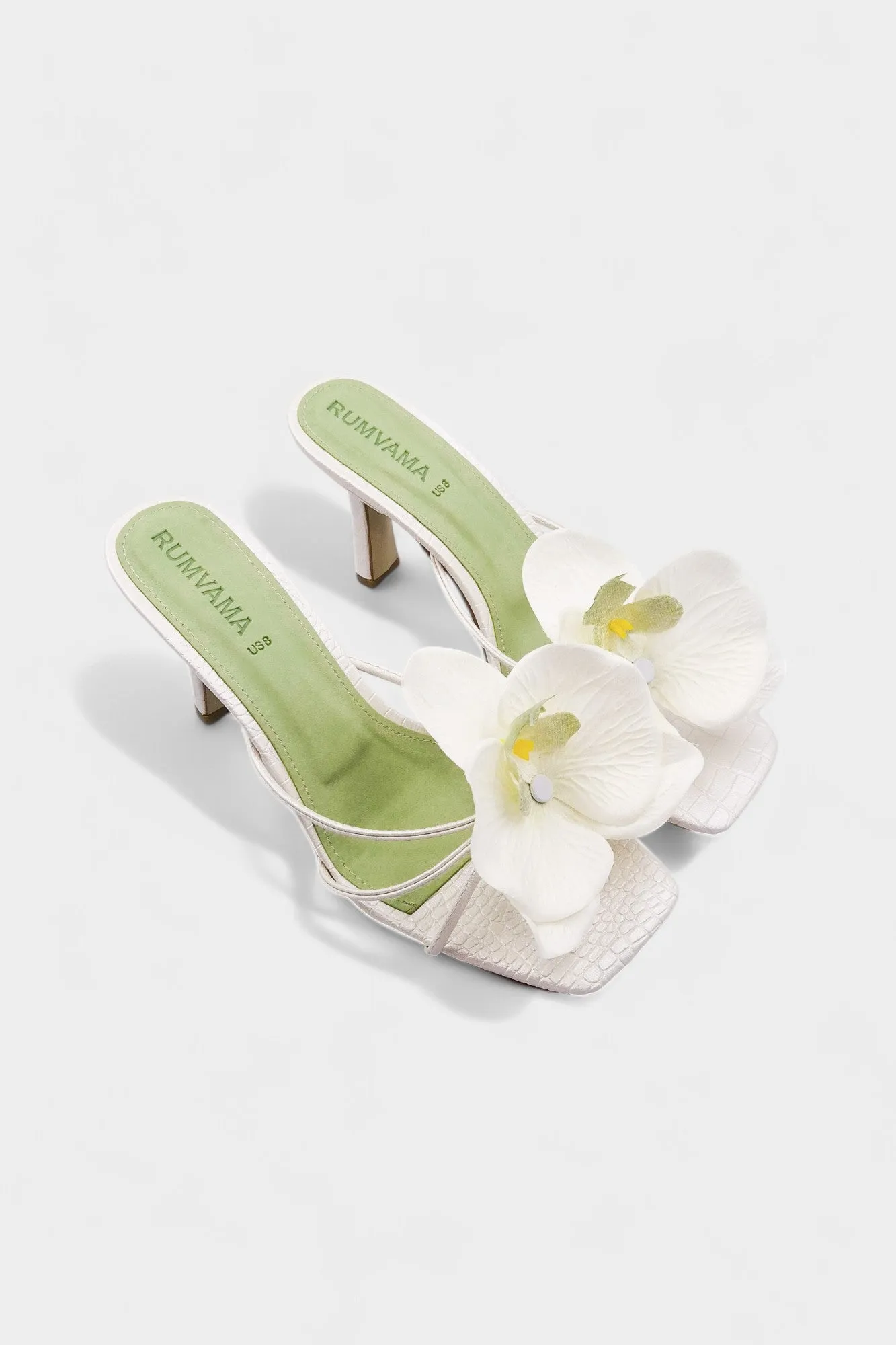 Pearl Orchid Heels