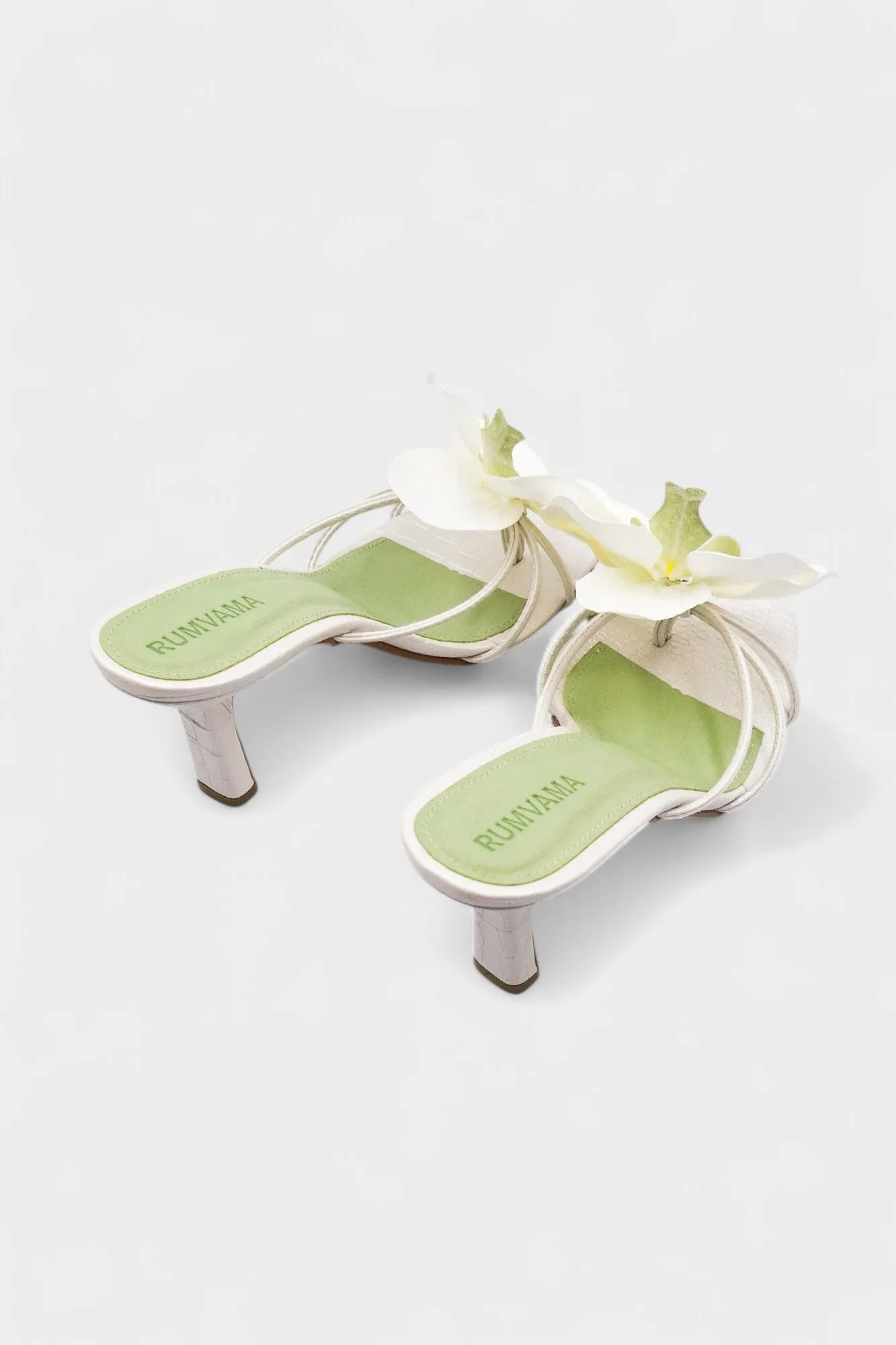 Pearl Orchid Heels