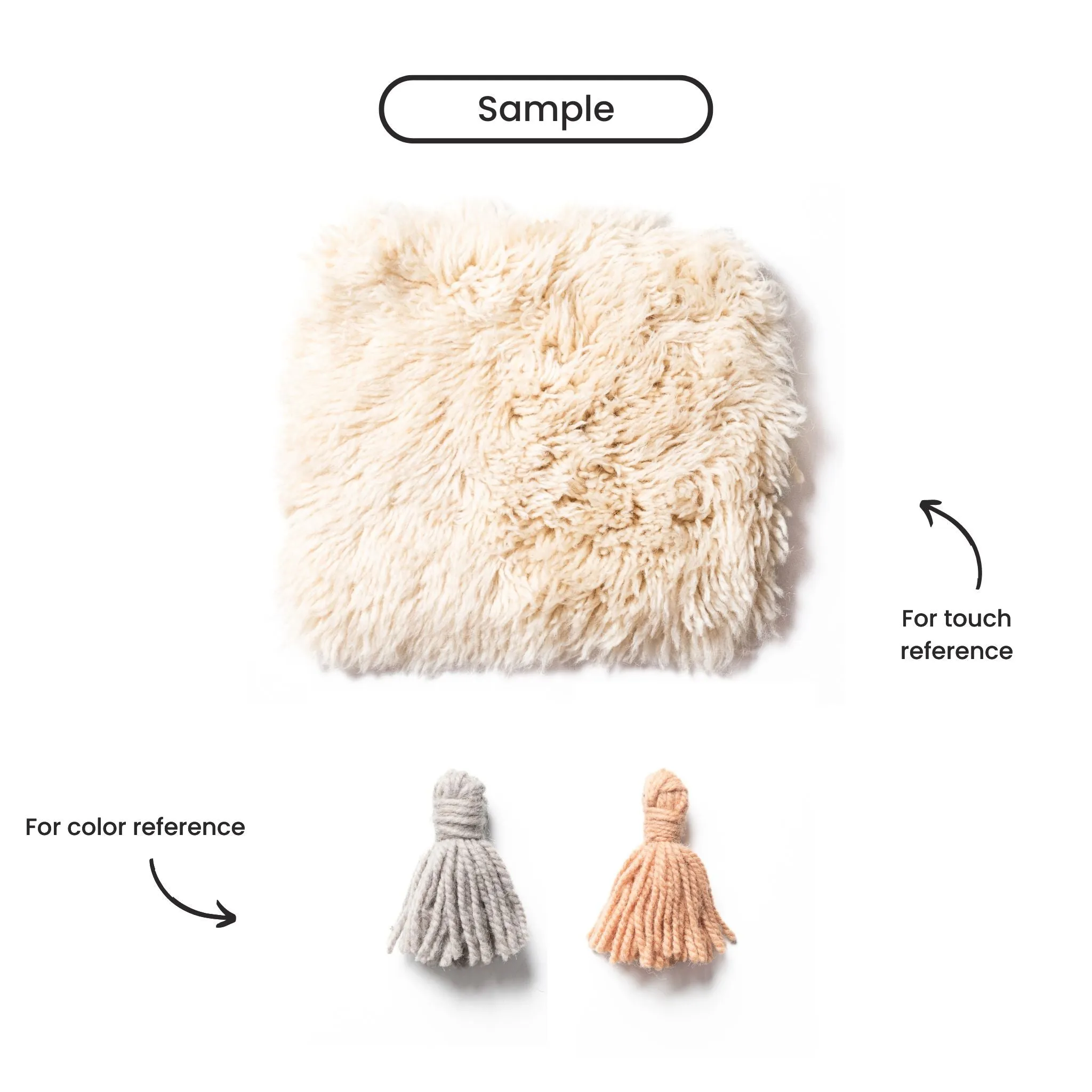 Petra Round - Luxury Shag Moroccan Rug