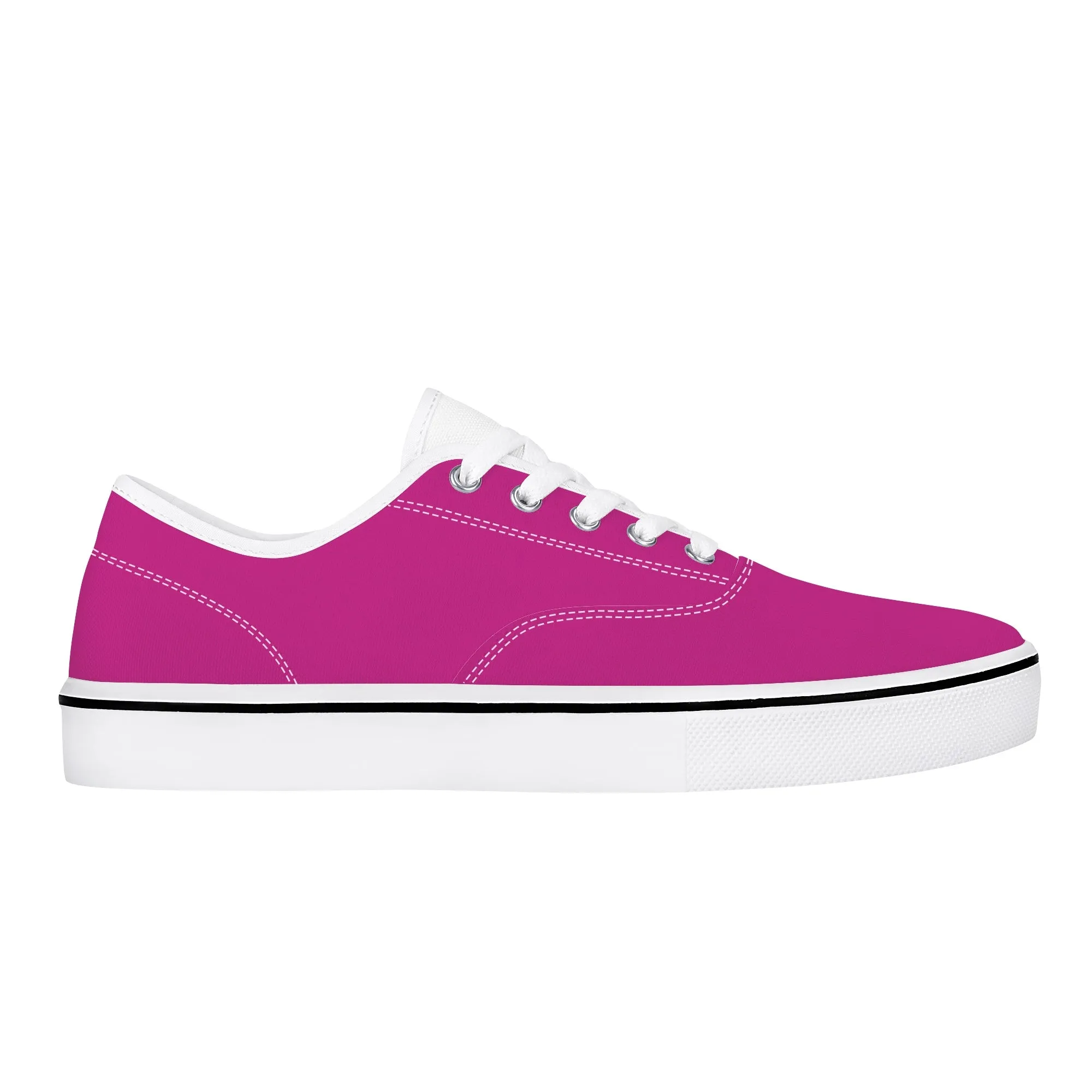 Pink and White Skate Shoes