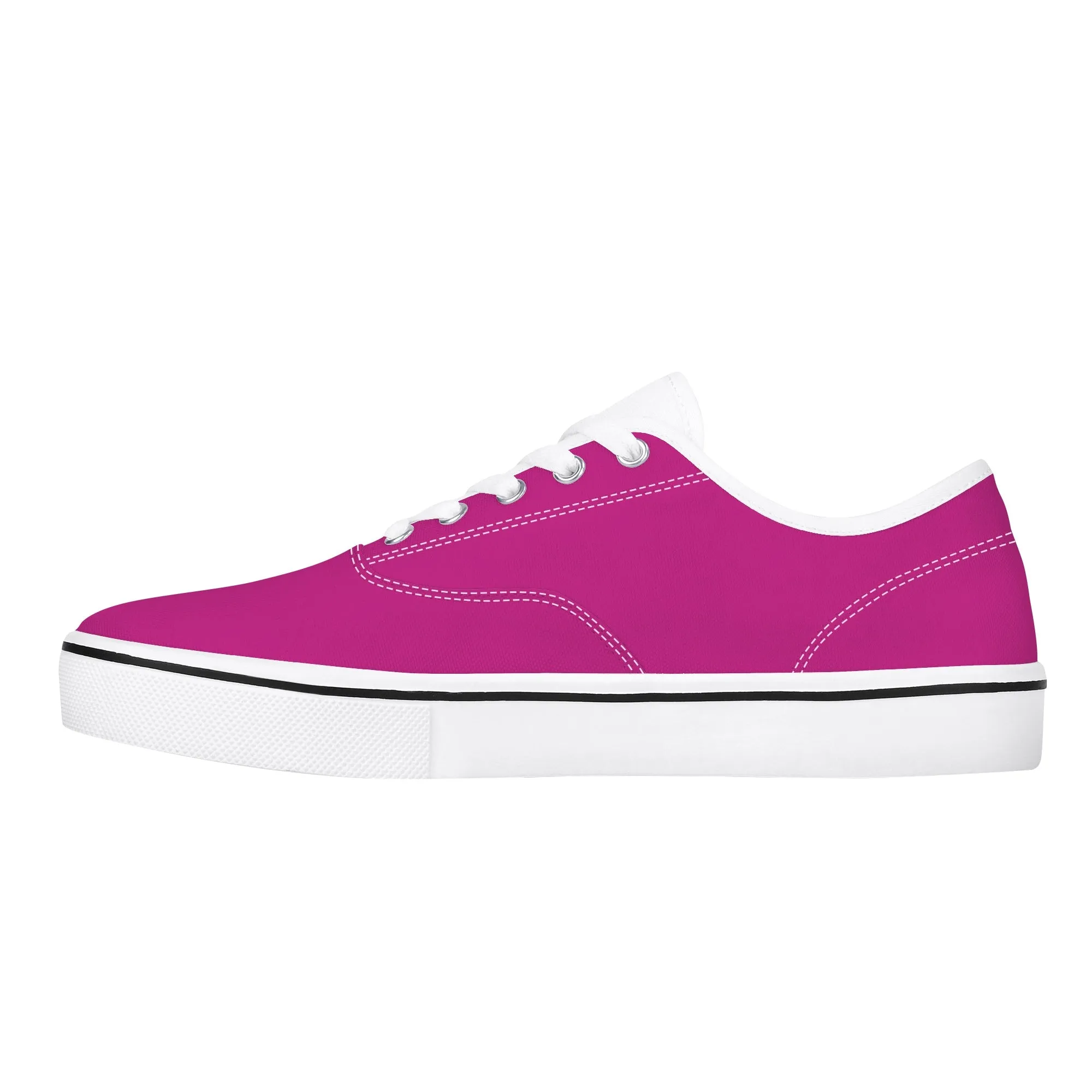 Pink and White Skate Shoes