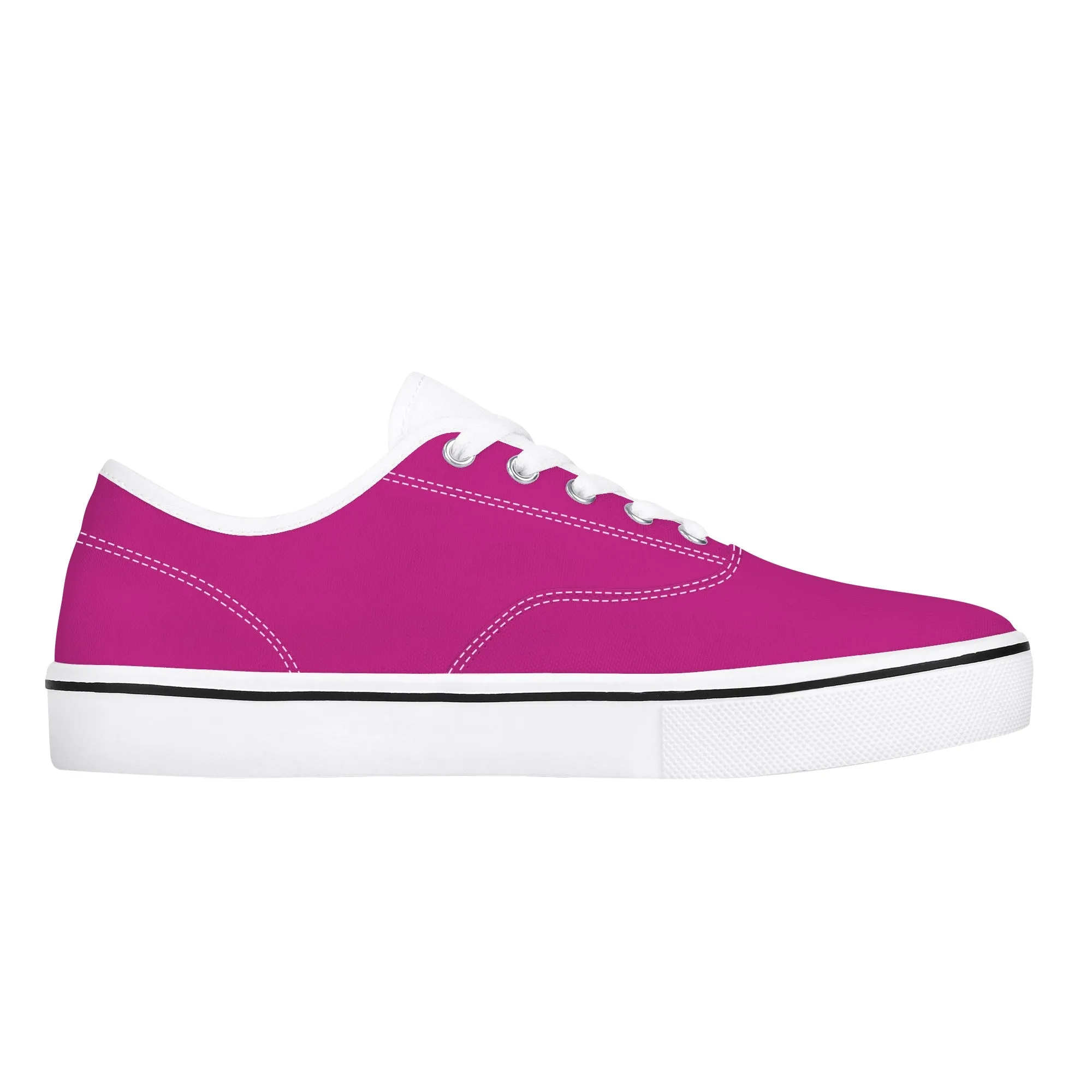 Pink and White Skate Shoes