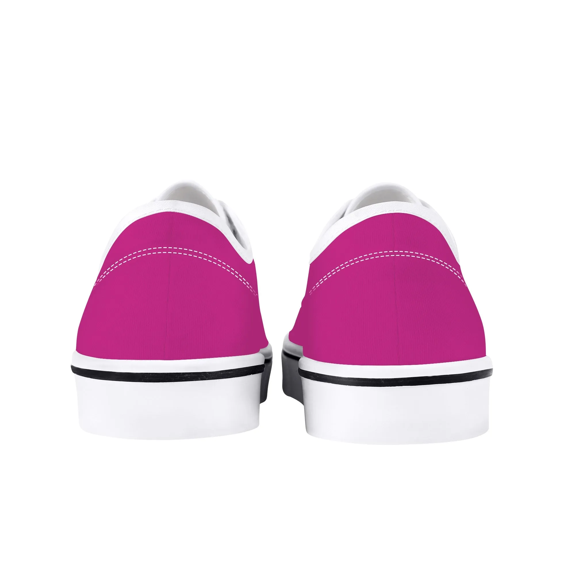 Pink and White Skate Shoes