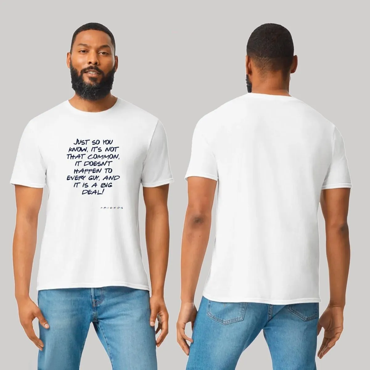 Playera Hombre Friends Frases Rachel 000237B