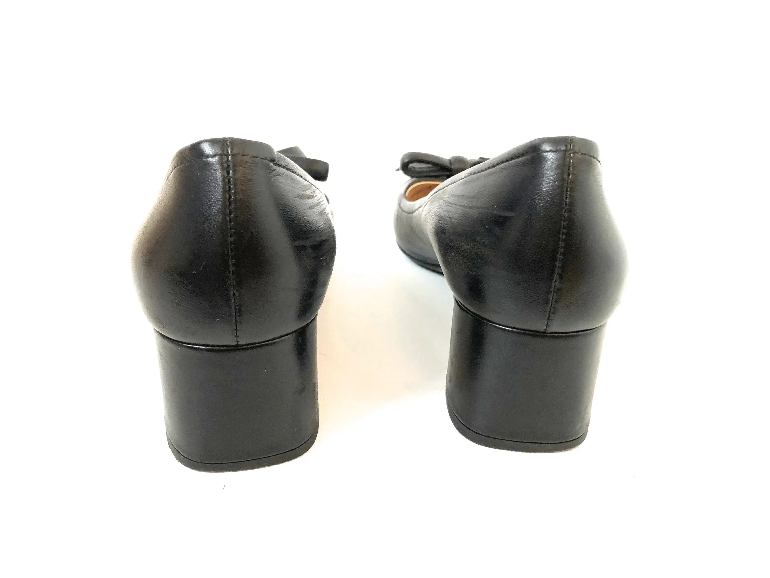 Prada Bow Pump Size 37 It (7 Us)
