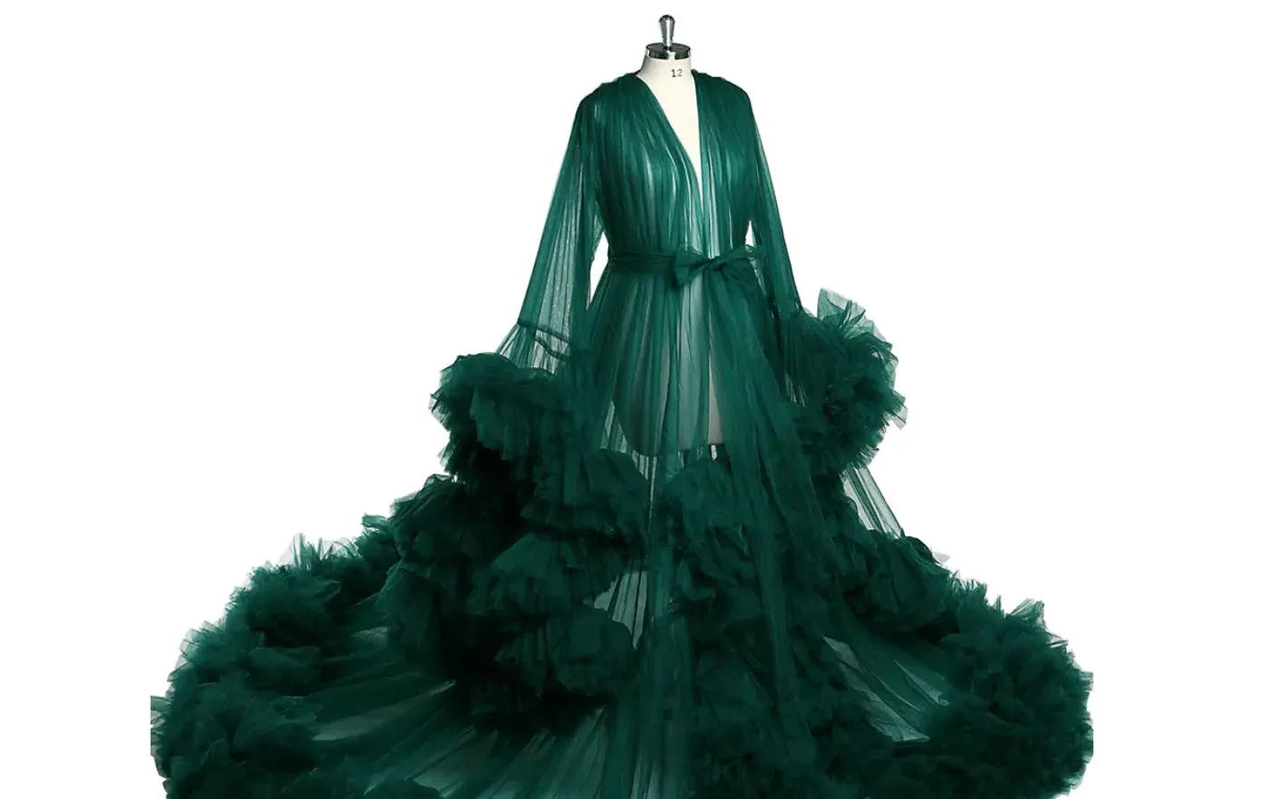 Puffy Ruffles Luxury Robe