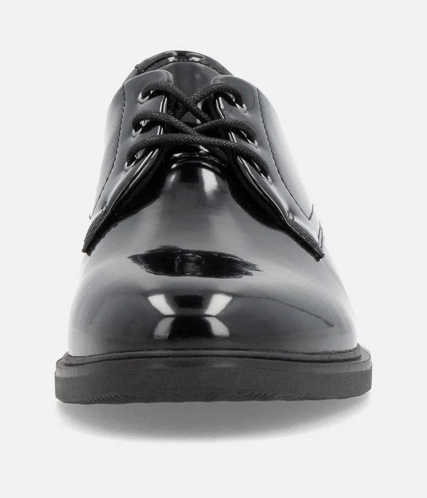 Remonte Versatile Black Patent Lace-Up Shoes