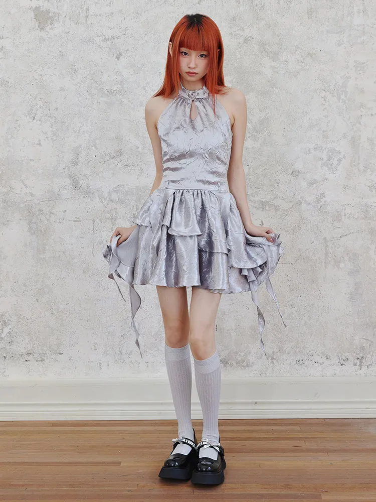 Ribbon Enamel Nichi Glossy Platform Loafer