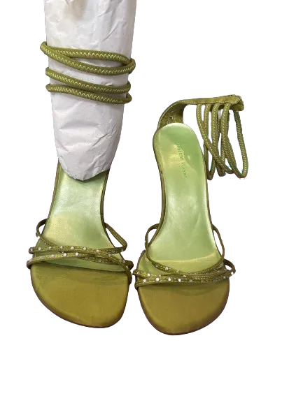 Roberto Vianni Green Strappy Heels