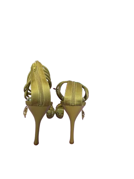Roberto Vianni Green Strappy Heels