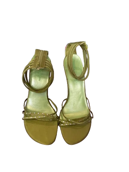 Roberto Vianni Green Strappy Heels