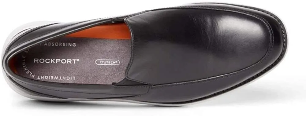Rockport Mens Garett Venetian Loafers Black 9.5W
