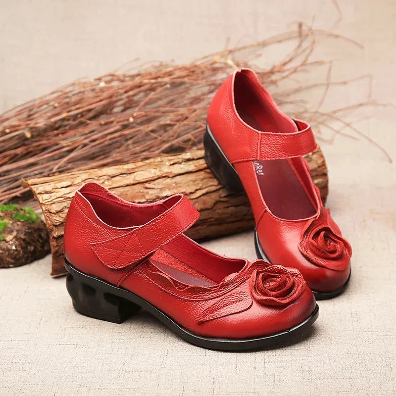 Romilly - Comfortable low-heeled sandals