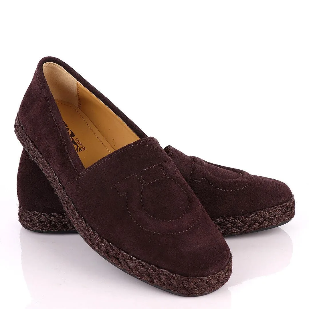 Salvatore Ferragamo Men's suede Parigi  loafers