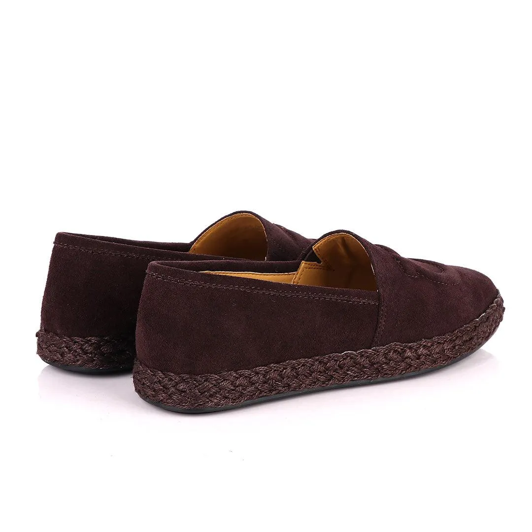 Salvatore Ferragamo Men's suede Parigi  loafers