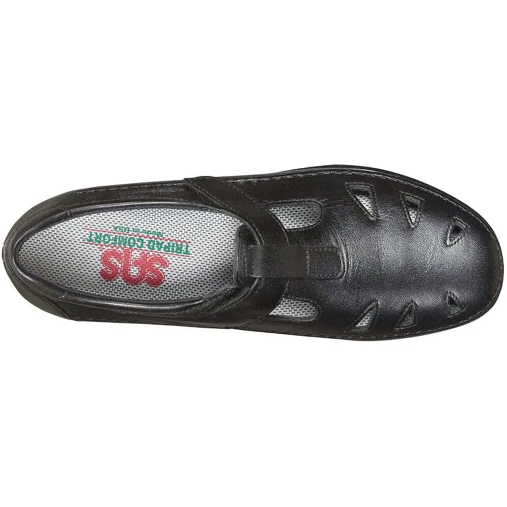 SAS Roamer Black Leather (Women's)