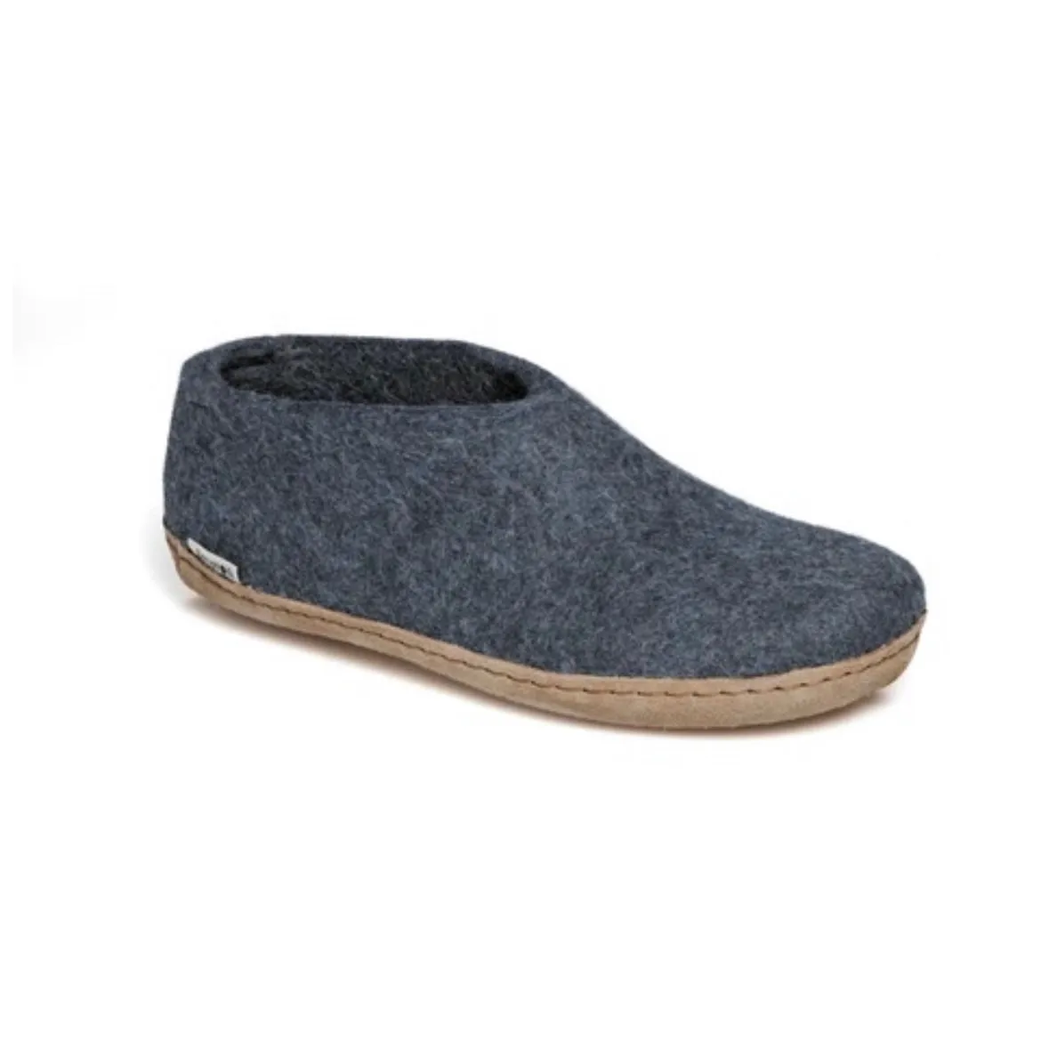 Shoe with Leather Sole - Denim