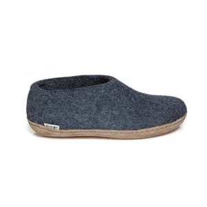 Shoe with Leather Sole - Denim