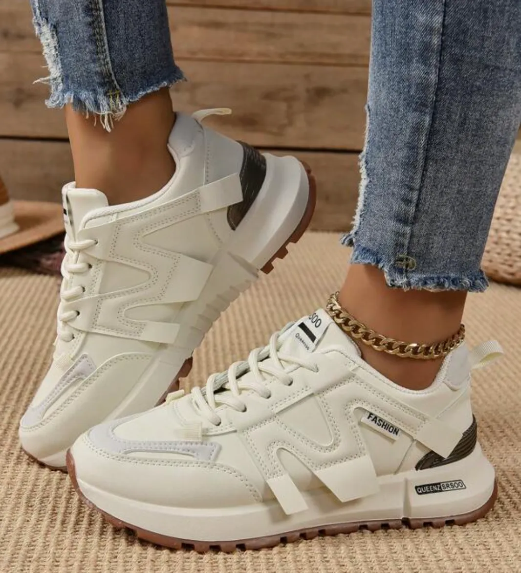 Sofie - Stijlvolle en Comfortabele Sneakers met Uniek Design