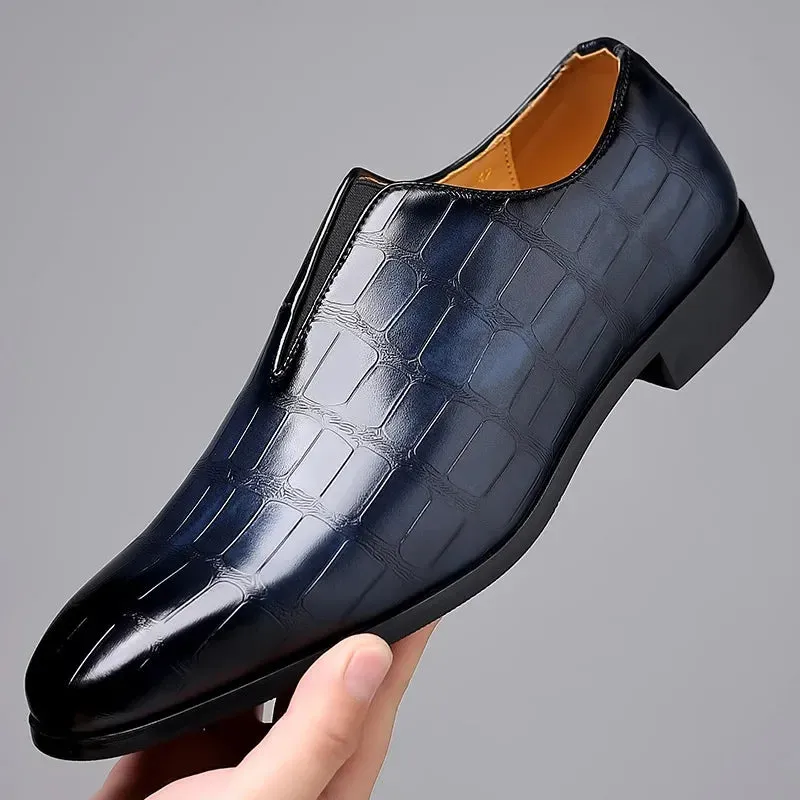 Stefan Genuine Leather Loafers
