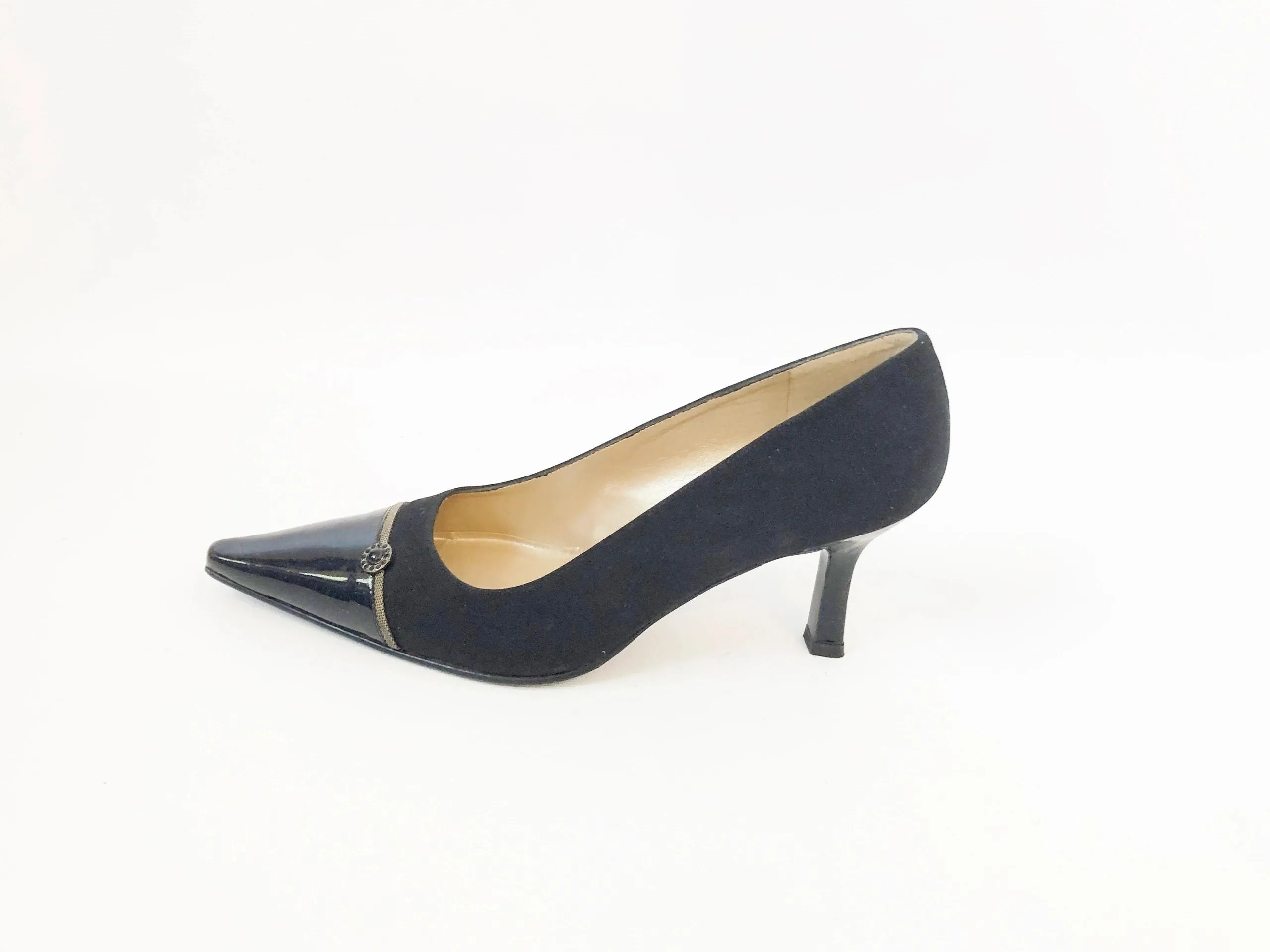 Stuart Weitzman Cap-Toe Pump Size 7.5