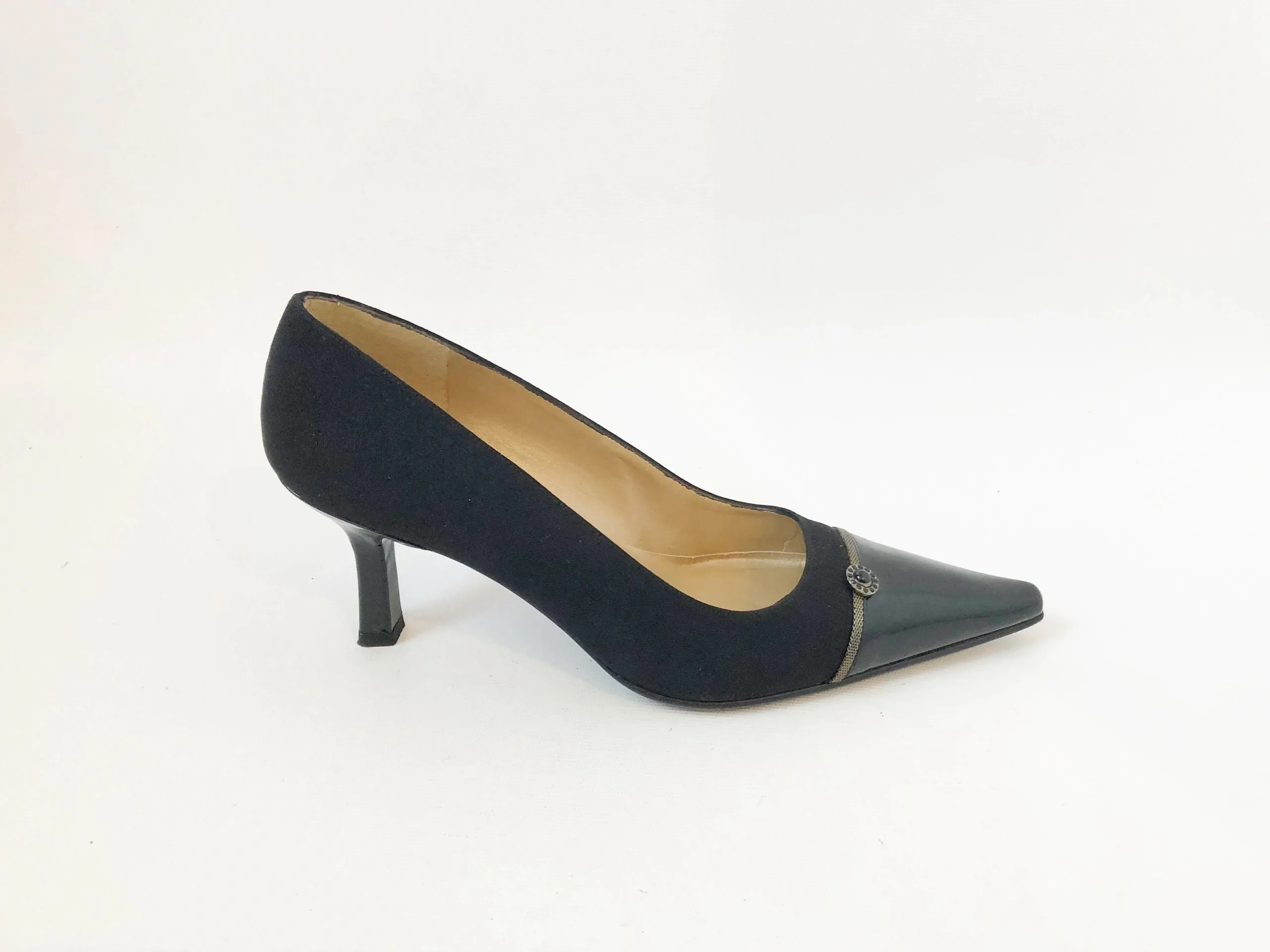 Stuart Weitzman Cap-Toe Pump Size 7.5
