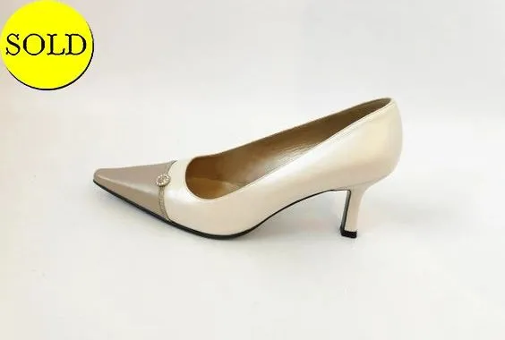 Stuart Weitzman Cap Toe Pump Size 7.5