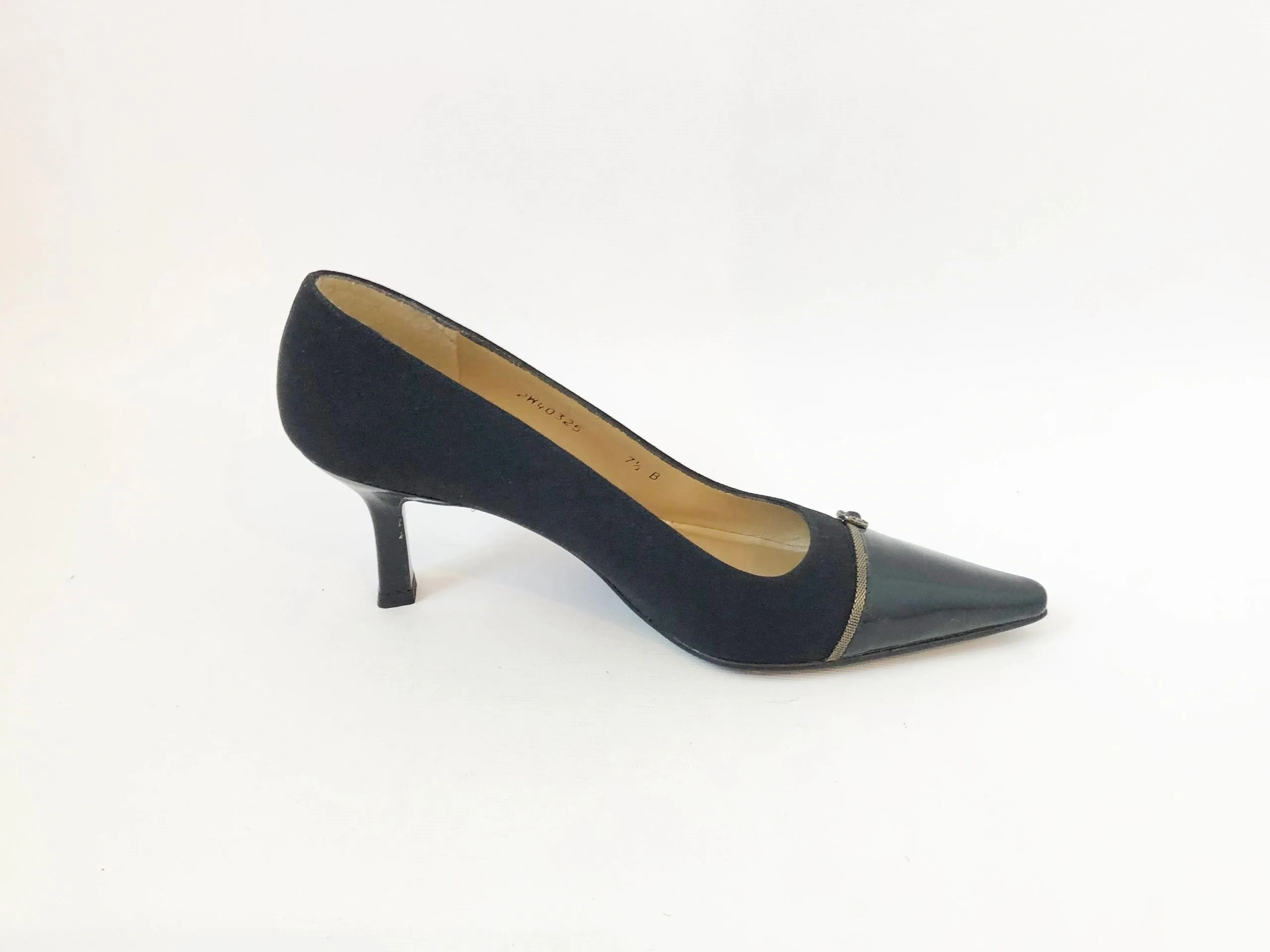 Stuart Weitzman Cap-Toe Pump Size 7.5