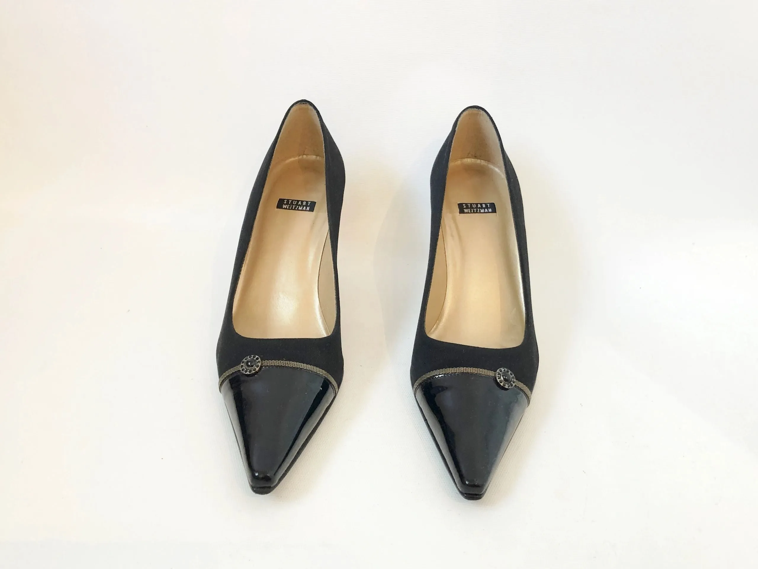 Stuart Weitzman Cap-Toe Pump Size 7.5