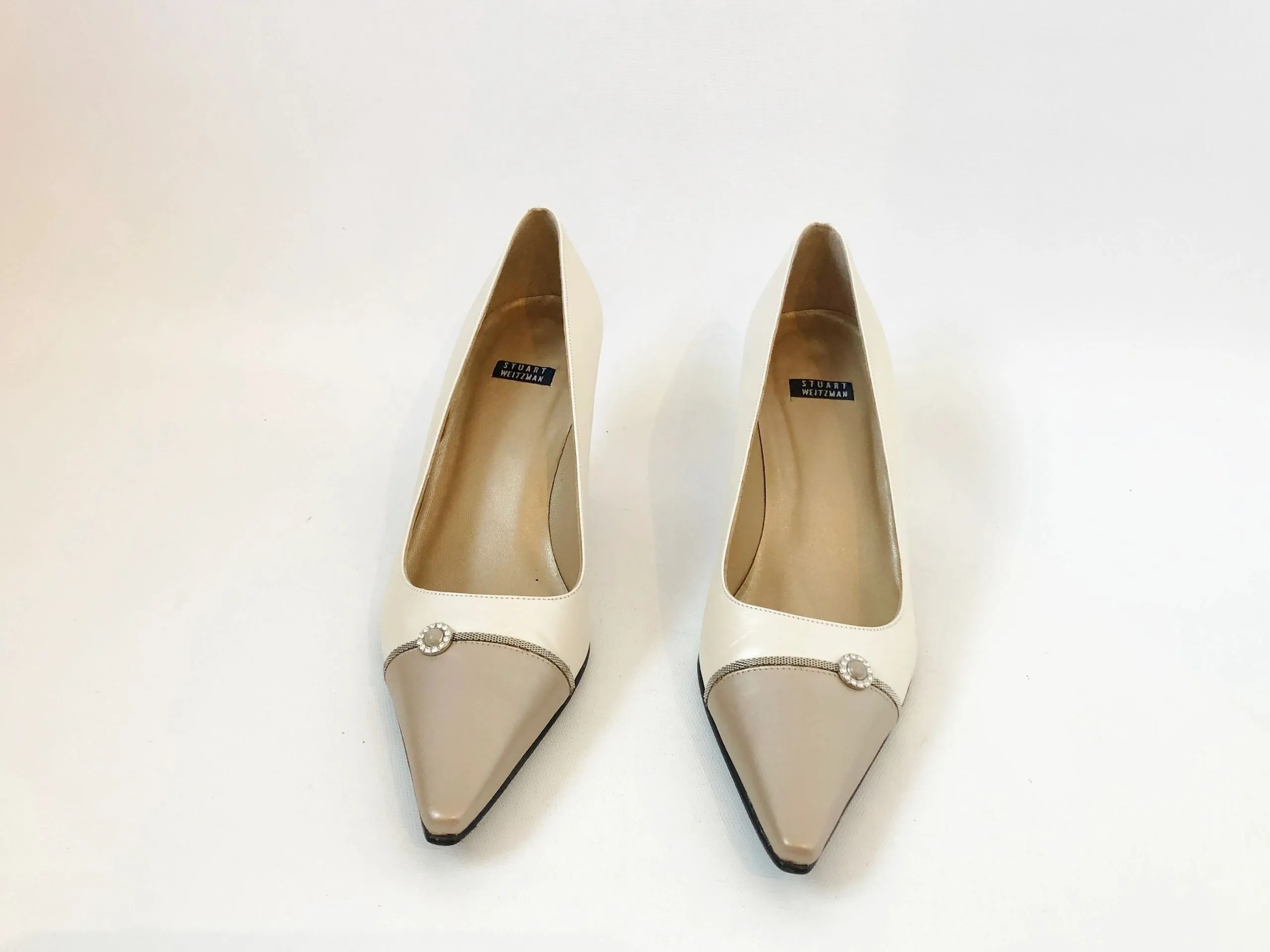 Stuart Weitzman Cap Toe Pump Size 7.5
