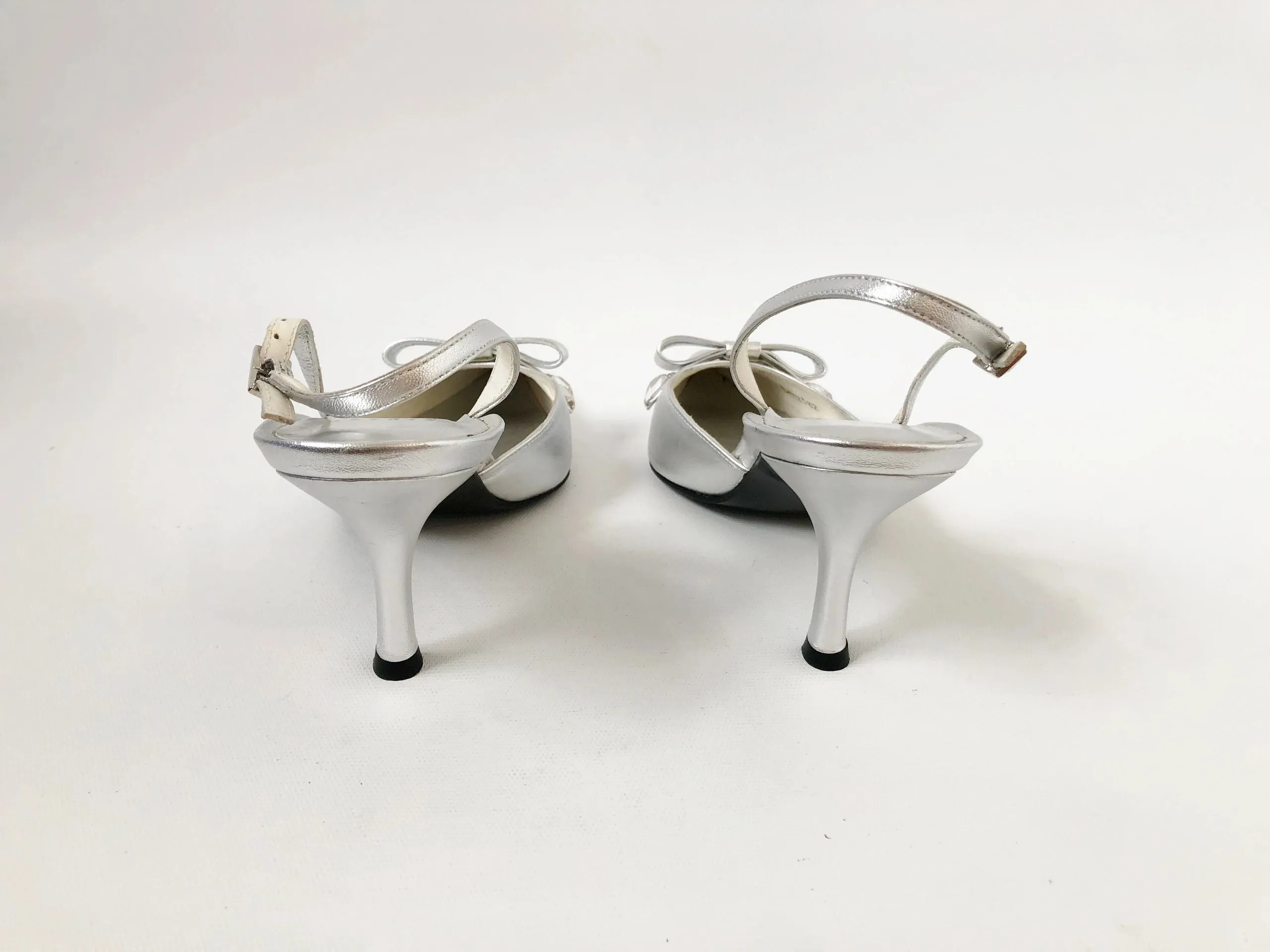Stuart Weitzman Embellished Slingback Size 8