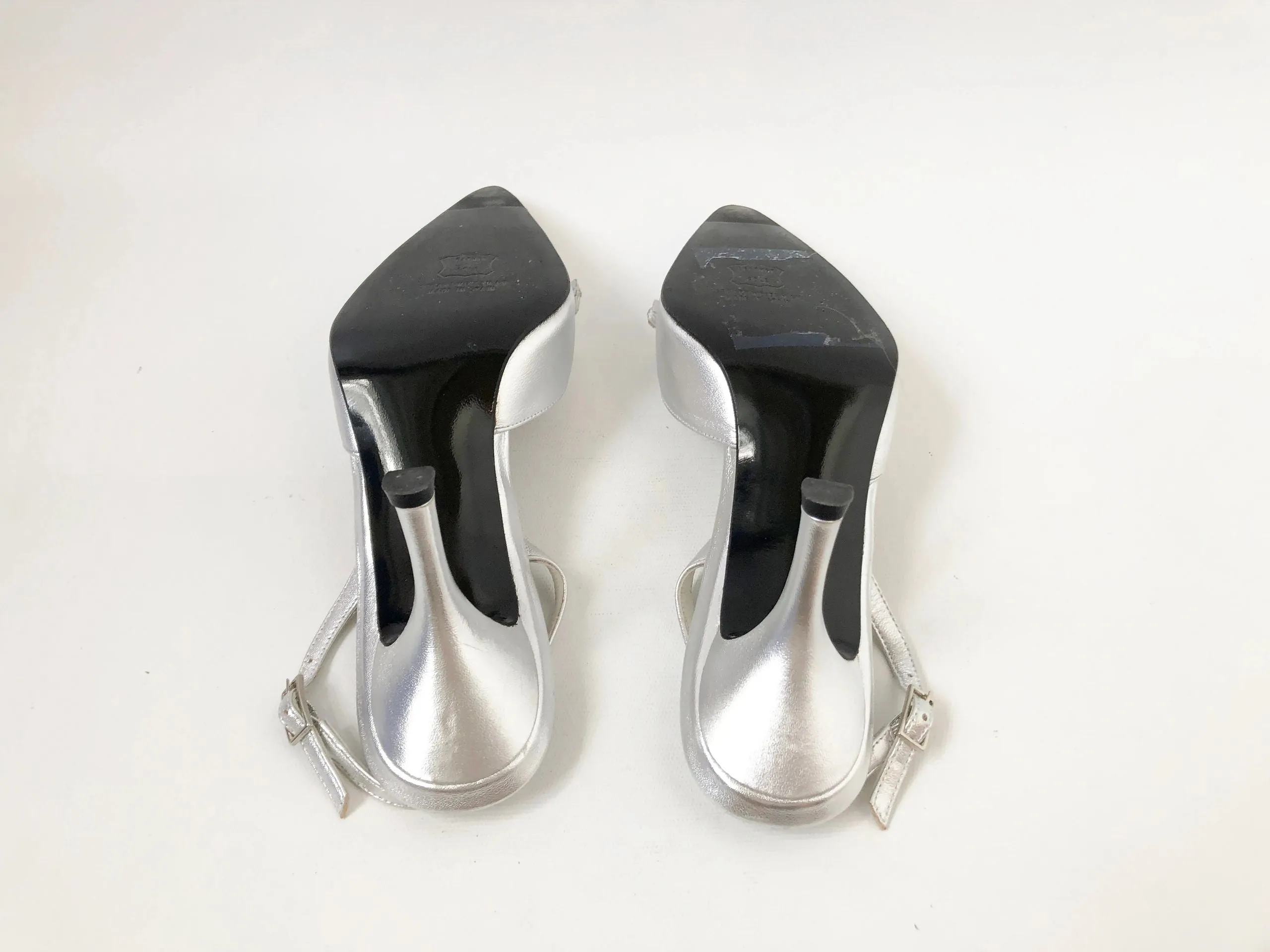 Stuart Weitzman Embellished Slingback Size 8