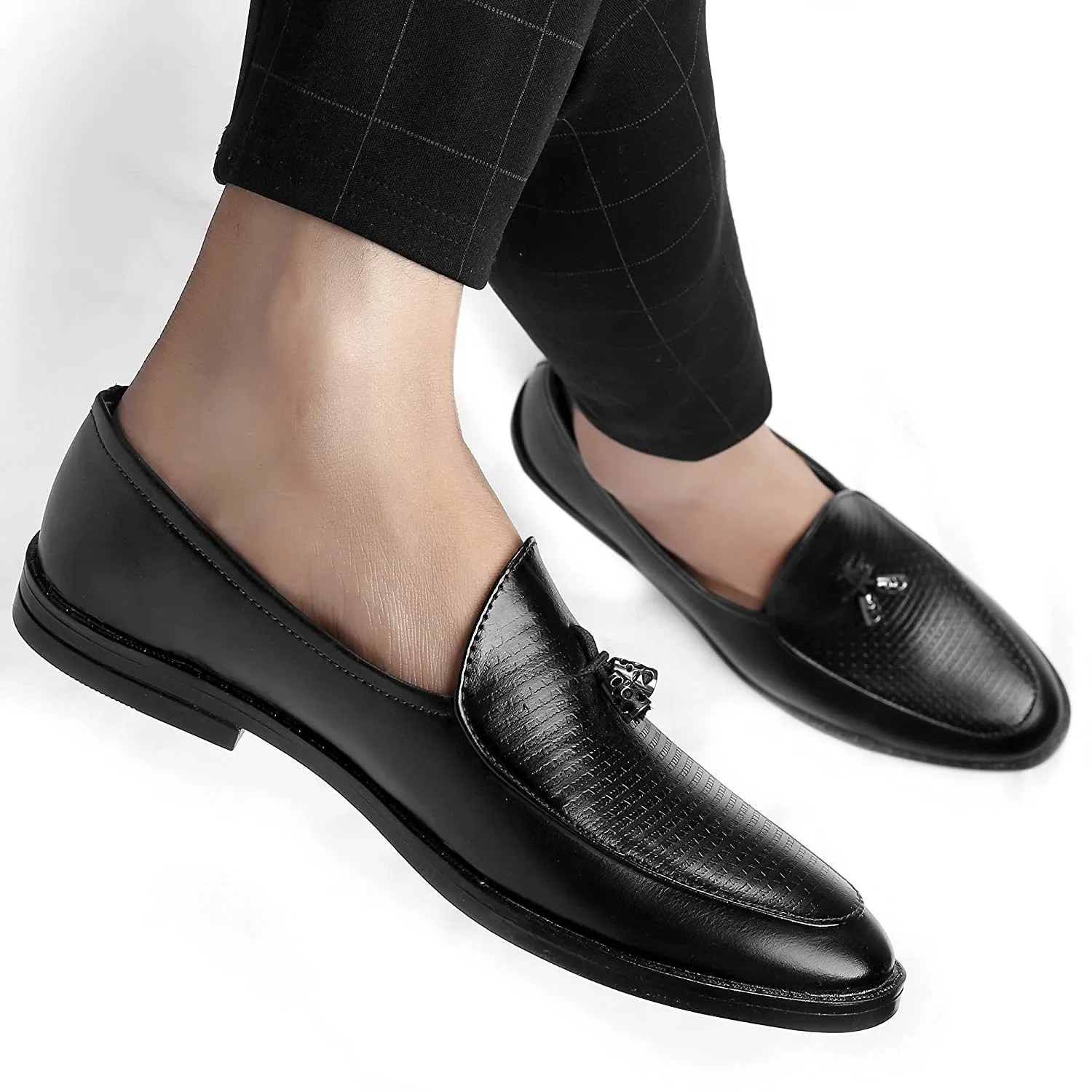 Stylish Casual Moccasins Slip-on Wedding ,Party Wear Shoes For Men's-JoansParamount