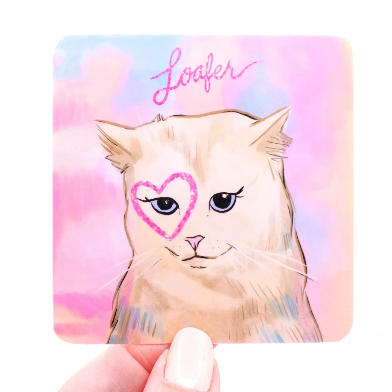 SwiftieCat Loafer Cat Vinyl Sticker