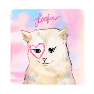 SwiftieCat Loafer Cat Vinyl Sticker