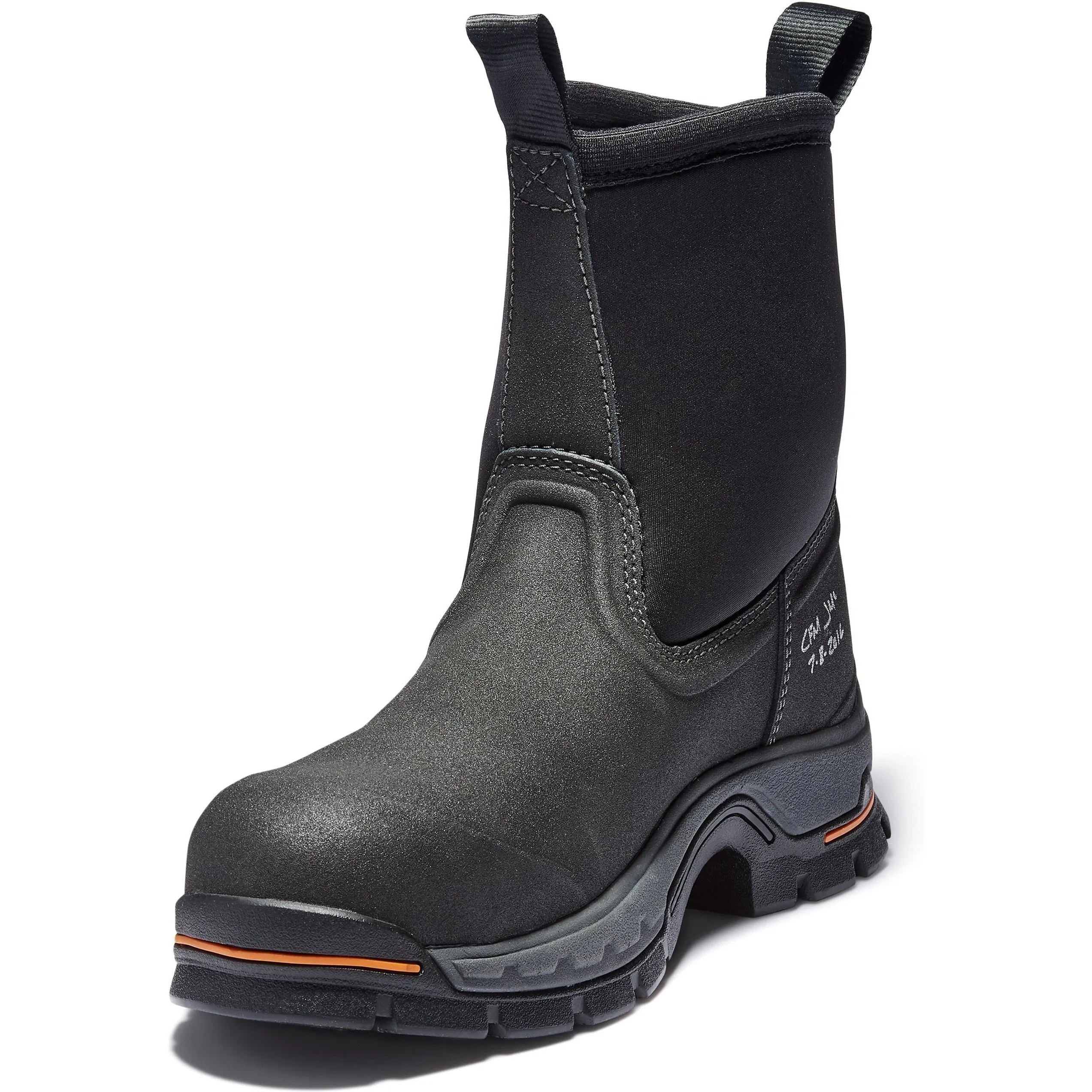 Timberland PRO Men's 8" Alloy Toe Waterproof Pull-on Work Boot - TB1A1AXG001