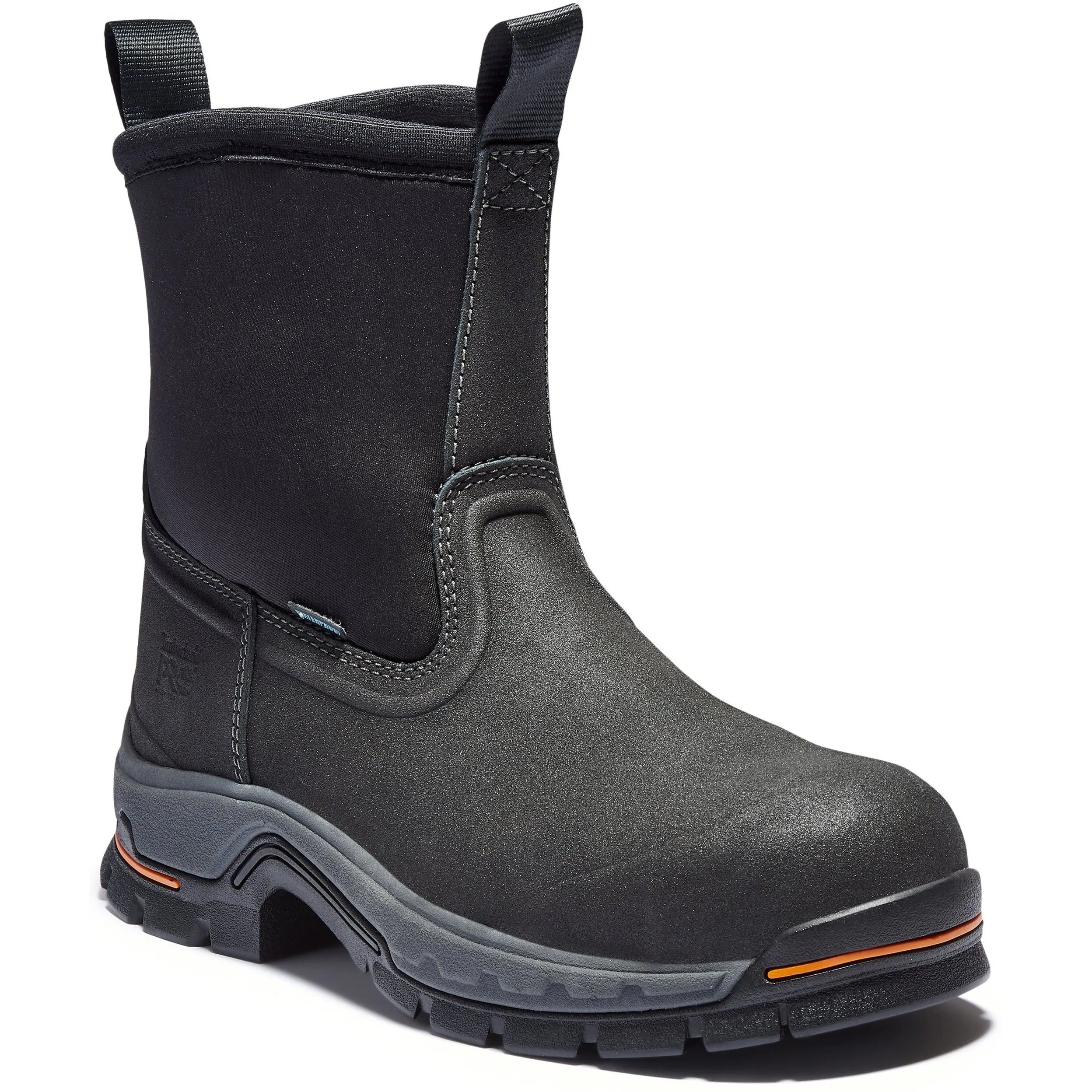 Timberland PRO Men's 8" Alloy Toe Waterproof Pull-on Work Boot - TB1A1AXG001