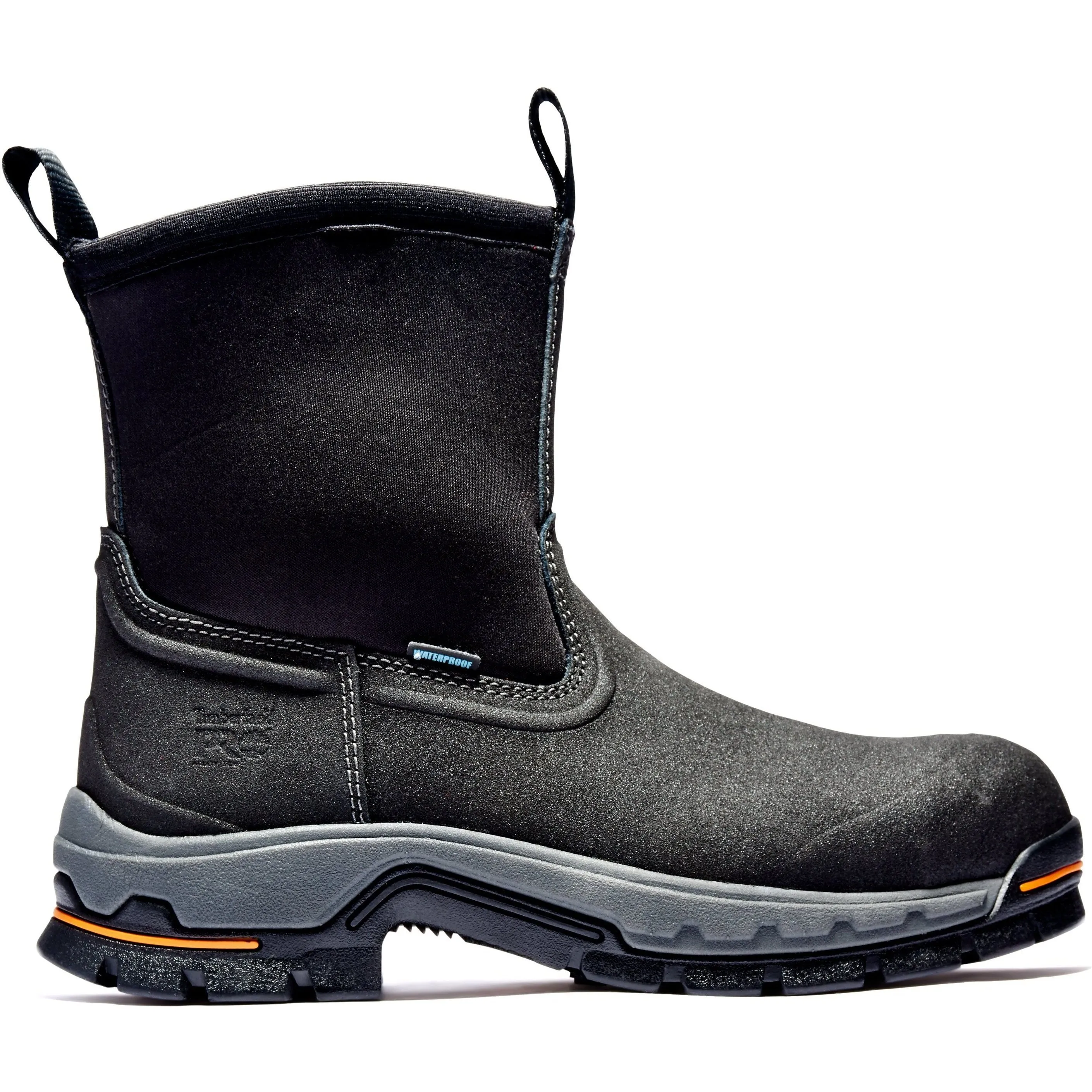 Timberland PRO Men's 8" Alloy Toe Waterproof Pull-on Work Boot - TB1A1AXG001