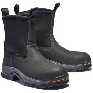 Timberland PRO Men's 8" Alloy Toe Waterproof Pull-on Work Boot - TB1A1AXG001