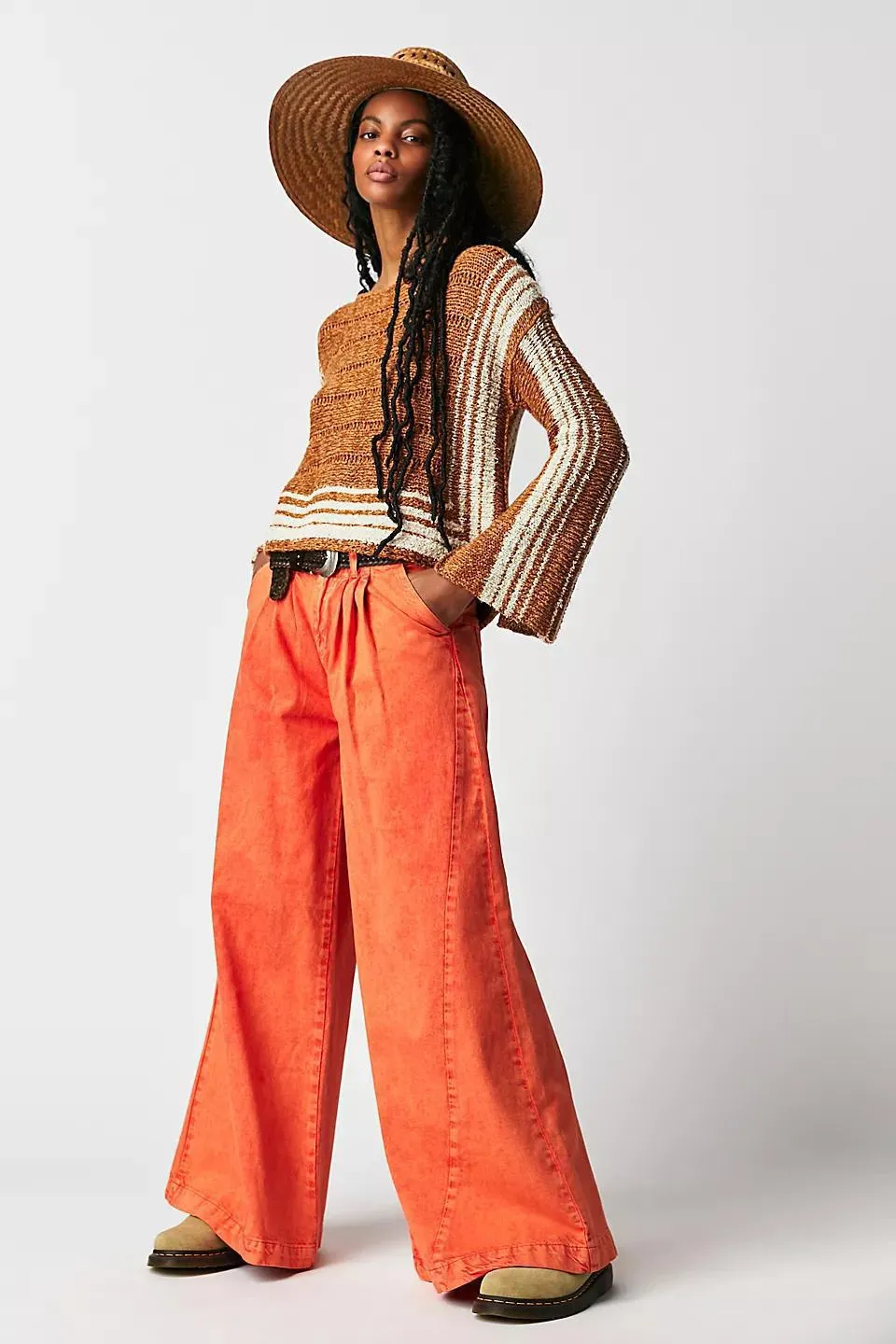 Trendy Plus-Size Wide Leg Denim Pants for Effortless Street Style