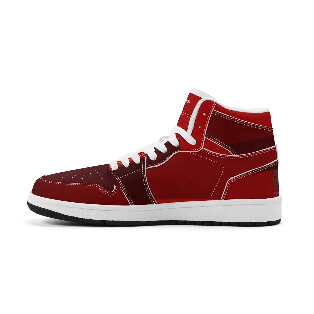 Unisex New Synthetic Leather High Top Sneakers