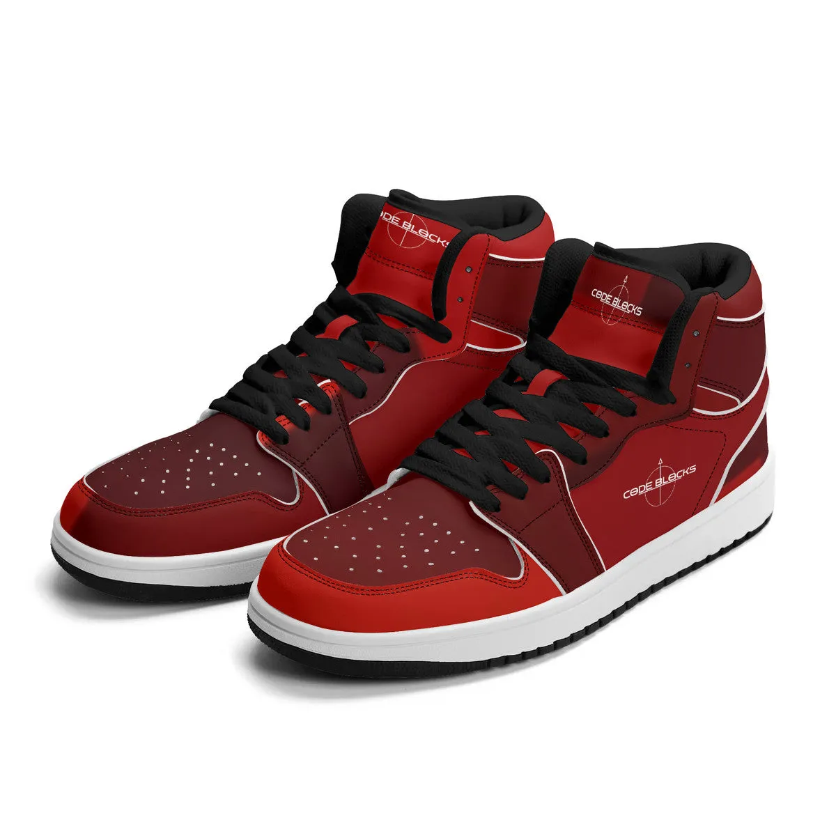 Unisex New Synthetic Leather High Top Sneakers