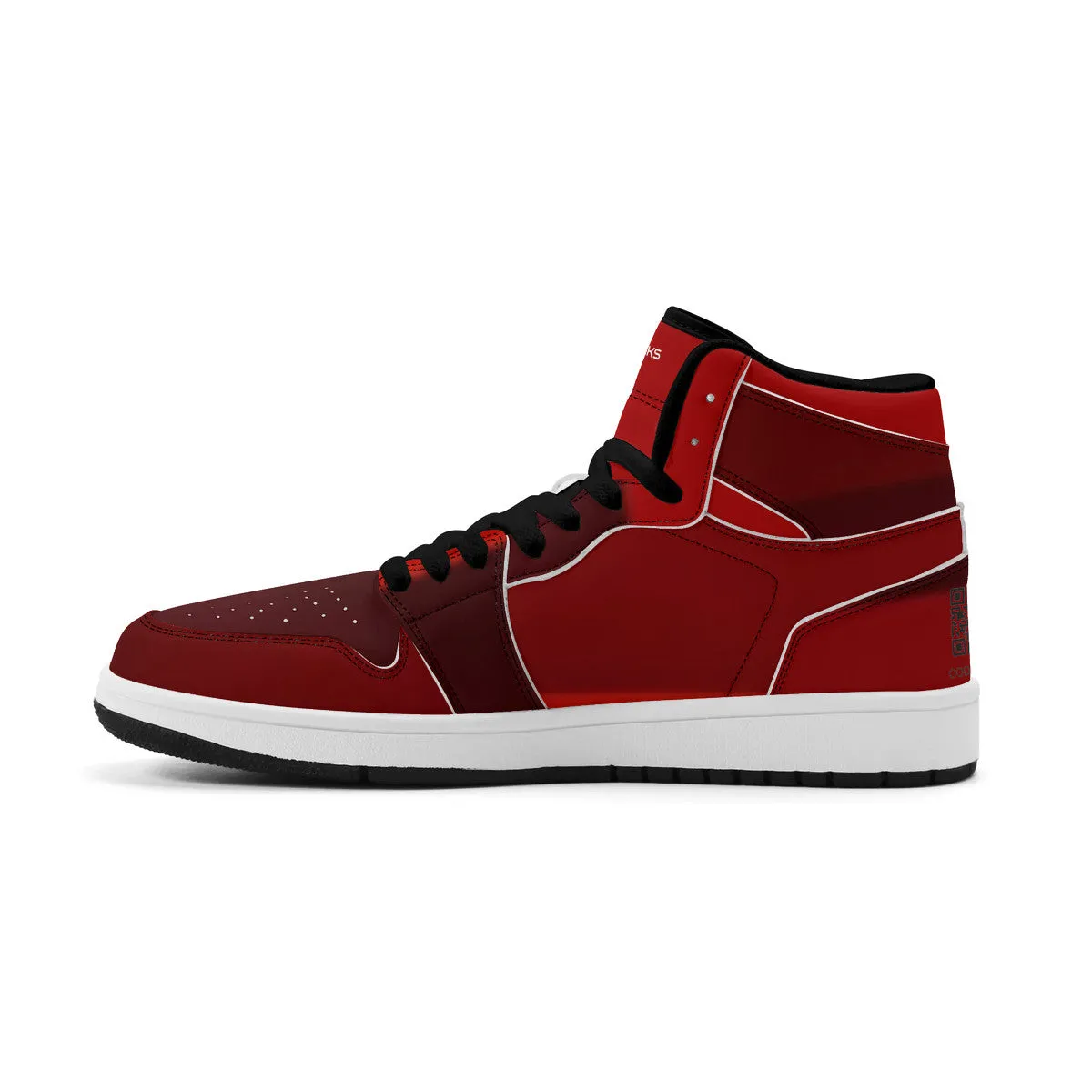 Unisex New Synthetic Leather High Top Sneakers
