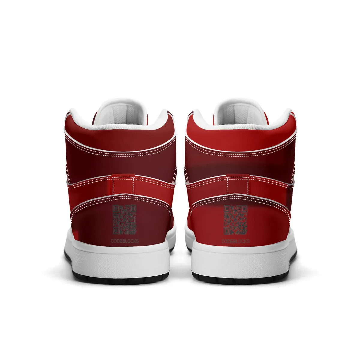 Unisex New Synthetic Leather High Top Sneakers