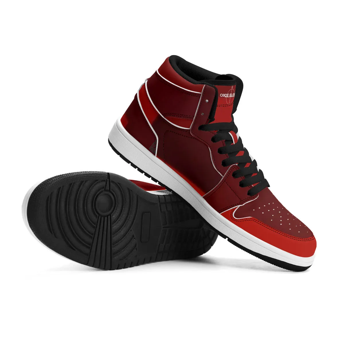 Unisex New Synthetic Leather High Top Sneakers